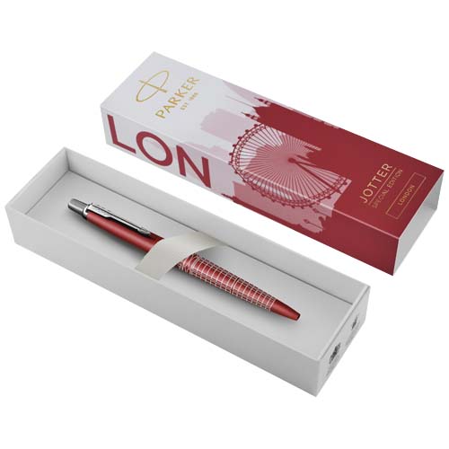 Parker Jotter SE Global Icons colour trim ballpoint pen (blue ink)