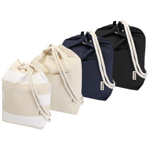 Florida 270 g/m² GRS certificeret genvundet sejler/duffelbag, 15 liter - 3