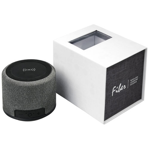 Fiber Bluetooth® -högtalare med trådlös laddning