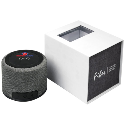 Fiber 3W wireless charging Bluetooth® speaker