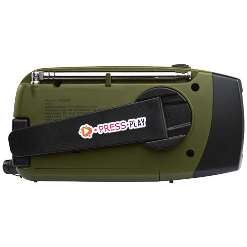 Avior RCS recycled plastic emergency radio