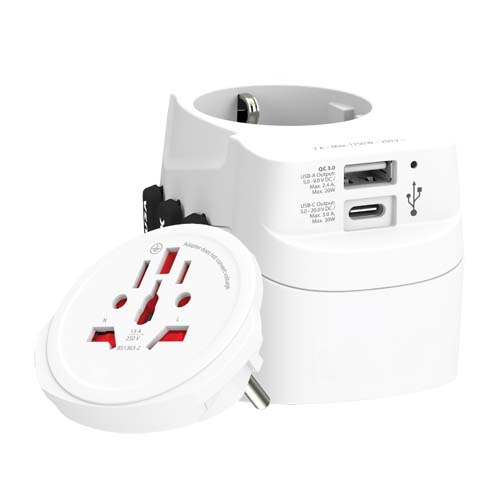 SKROSS® PRO Light USB AC30PD rejseadapter - 5