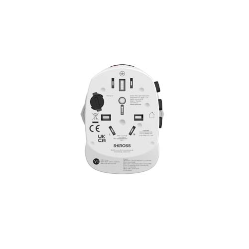 SKROSS® PRO Light USB AC30PD rejseadapter - 4