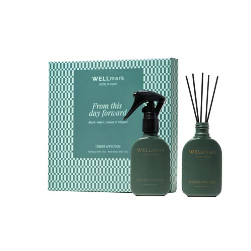Wellmark Tender Affection 50 ml rumsspray och 50 ml doftspridare