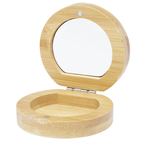 Afrodit bamboo pocket mirror