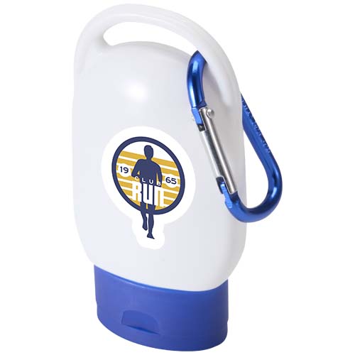 Rosie SPF 30 suncream with carabiner