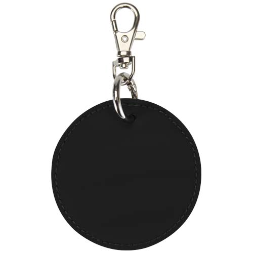 Resi Plus GRS recycled round charm keychain