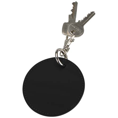Resi Plus GRS recycled round charm keychain