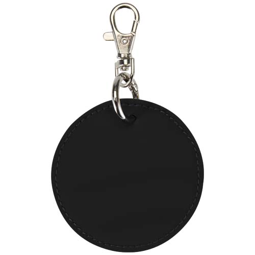 Resi Plus GRS recycled round charm keychain