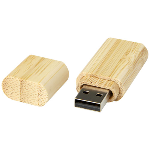 USB-minne 2.0 i bambu med nyckelring