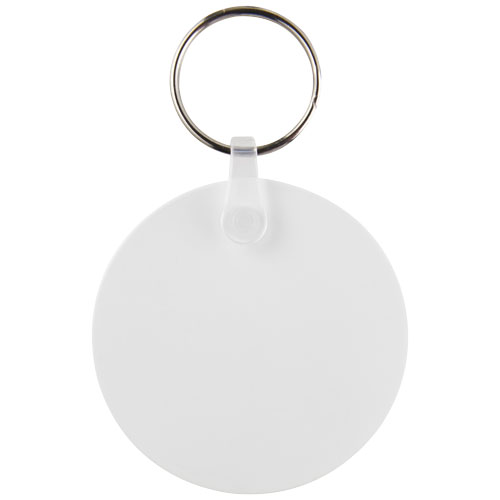 Tait circle-shaped recycled keychain
