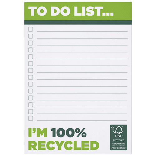 Desk-Mate® A6 recycled notepad