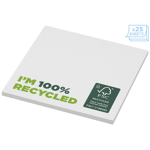 Sticky-Mate® recycled sticky notes 75 x 75 mm
