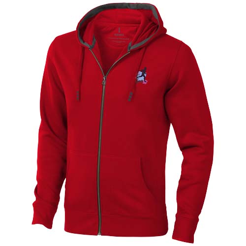 Arora 300 g/m² hoodie med hel dragkedja unisex - 6