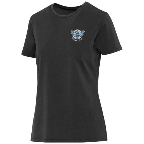 Nanaimo 160 g/m2 short sleeve washed women's t-shirt