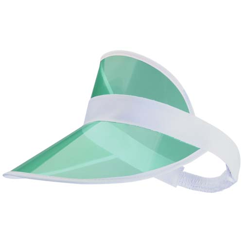 Bright cap with transparent visor