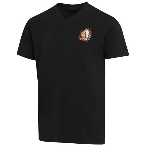 Balfour 200 g/m² short sleeve v-neck unisex OCS organic t-shirt