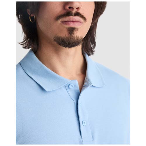 Star short sleeve men's polo