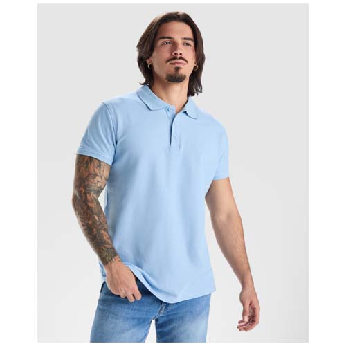 Star short sleeve men's polo