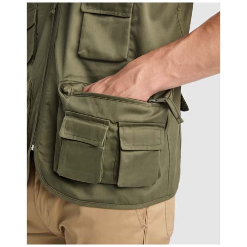 Venera 200 g/m2 v-neck multi-pocket workwear vest